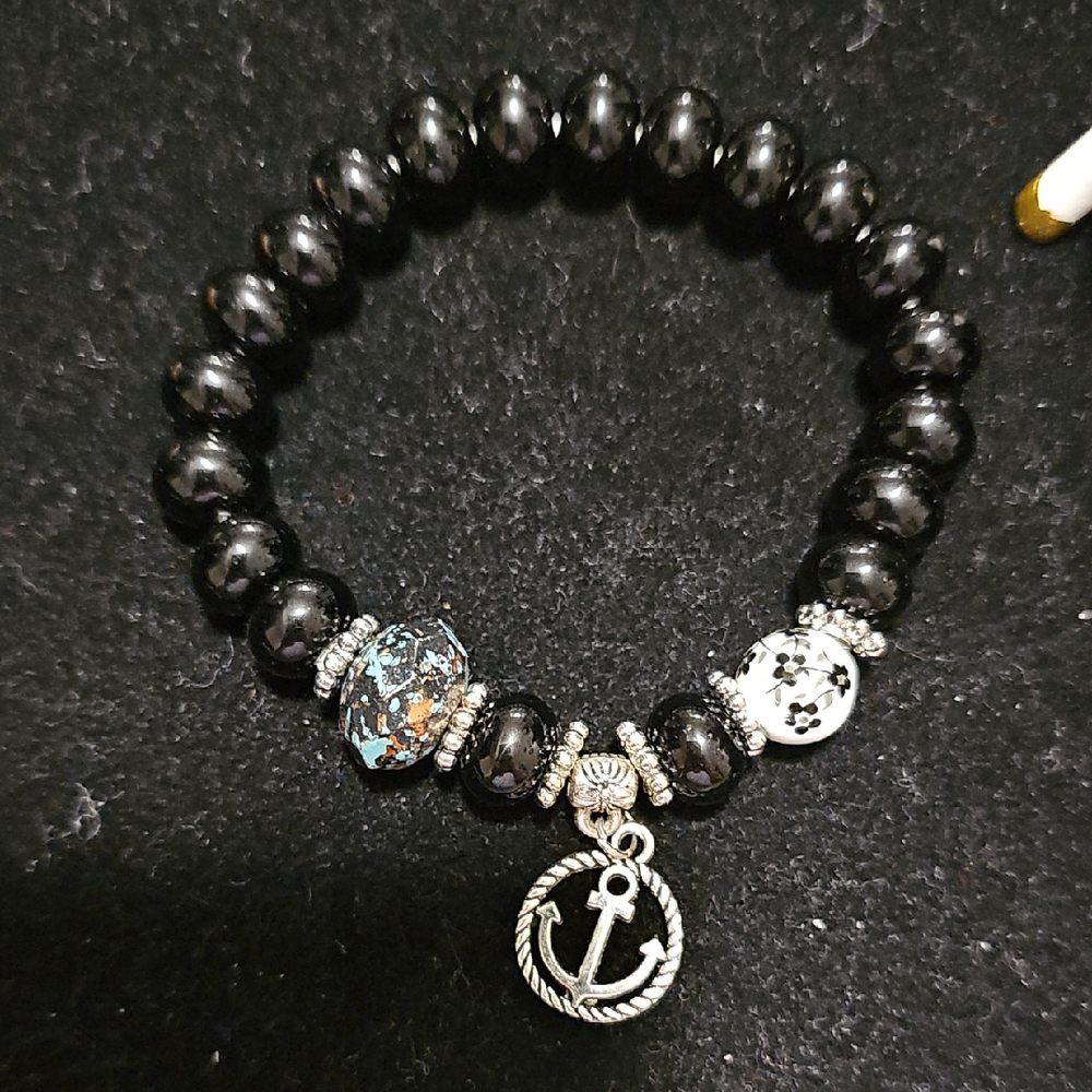 Anchor Charm Bracelet